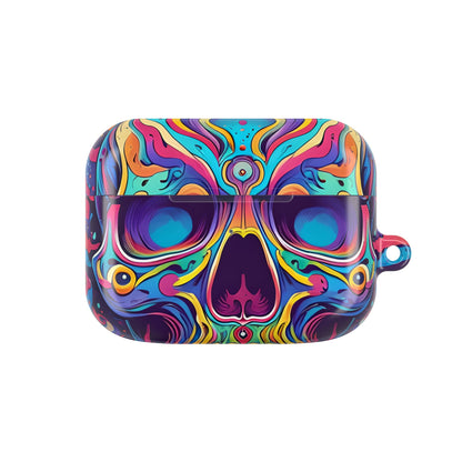 Psychedelic Skull - AirPods Case