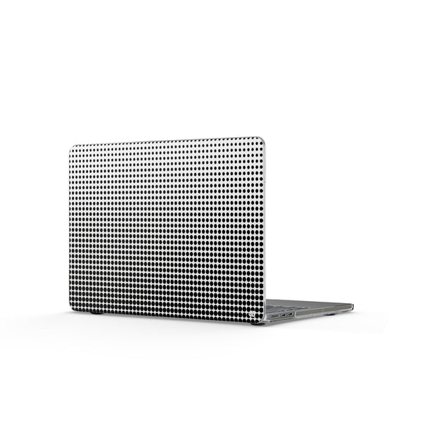 Orbital Horizon · Clear Hard Case for MacBook · Black