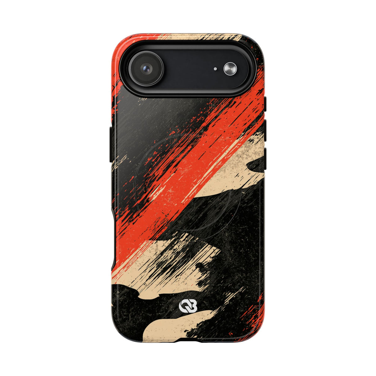 Urban Slash Camo · Tough 2.0 Magnetic Phone Case for iPhone · Black