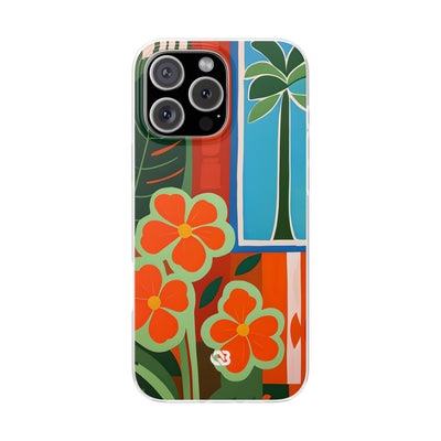 Vivid Jungle Collage · Soft Case dla iPhone