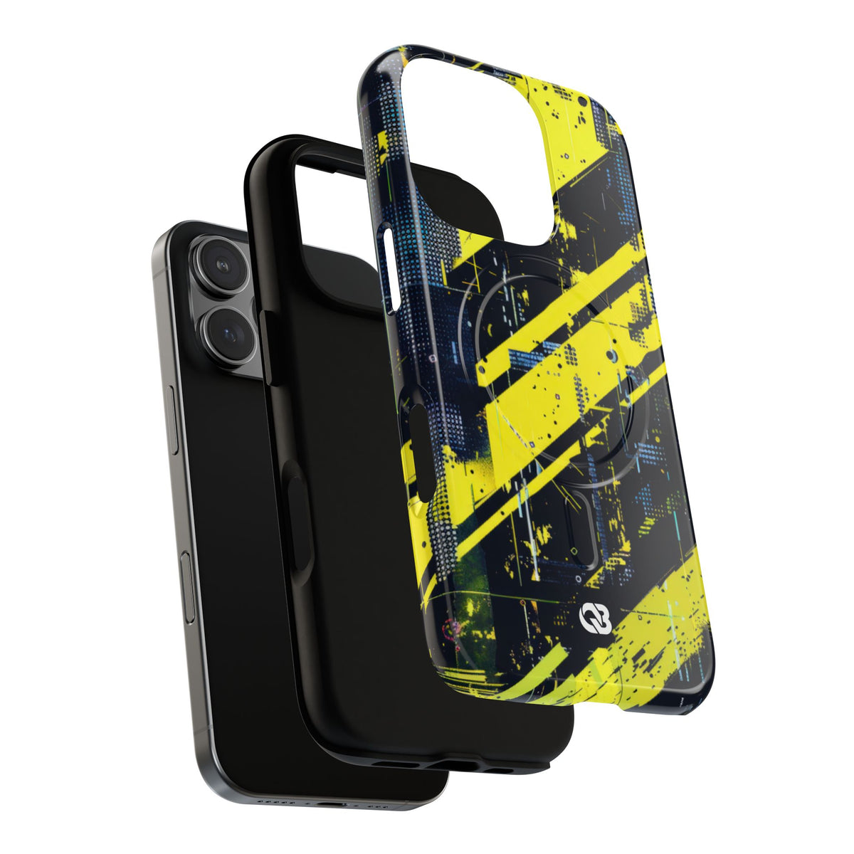 Acid Hazard · Tough 2.0 Magnetic Phone Case for iPhone · Yellow