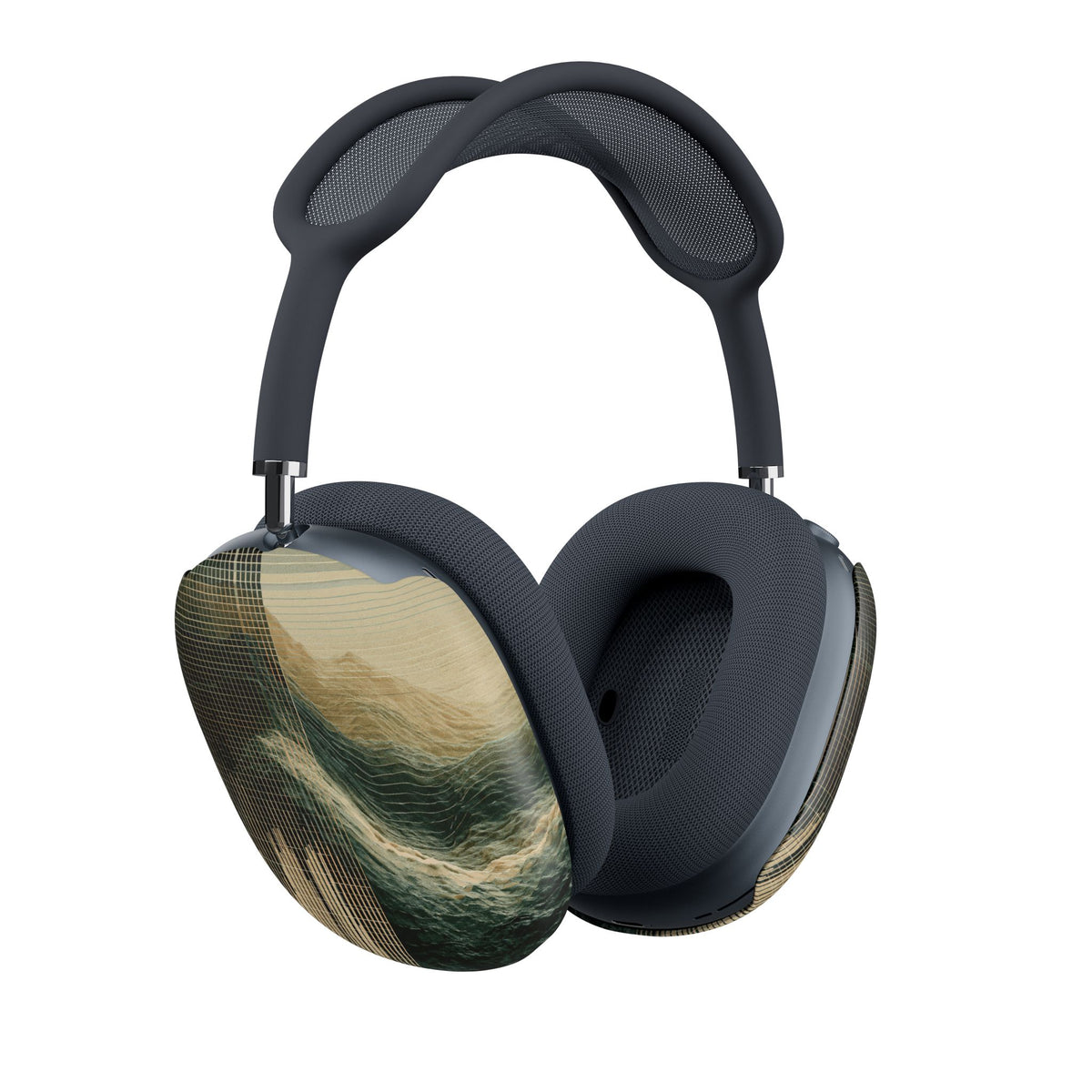 Orbital Topography · Hard Case for AirPods Max · Green