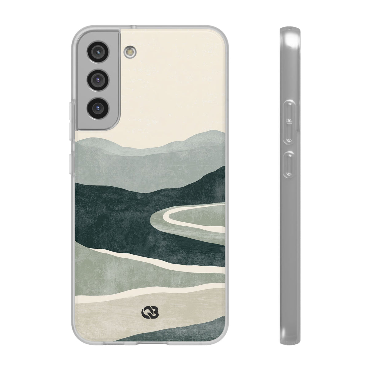 Muted Valley Vista · Lite Phone Case for Samsung · Green