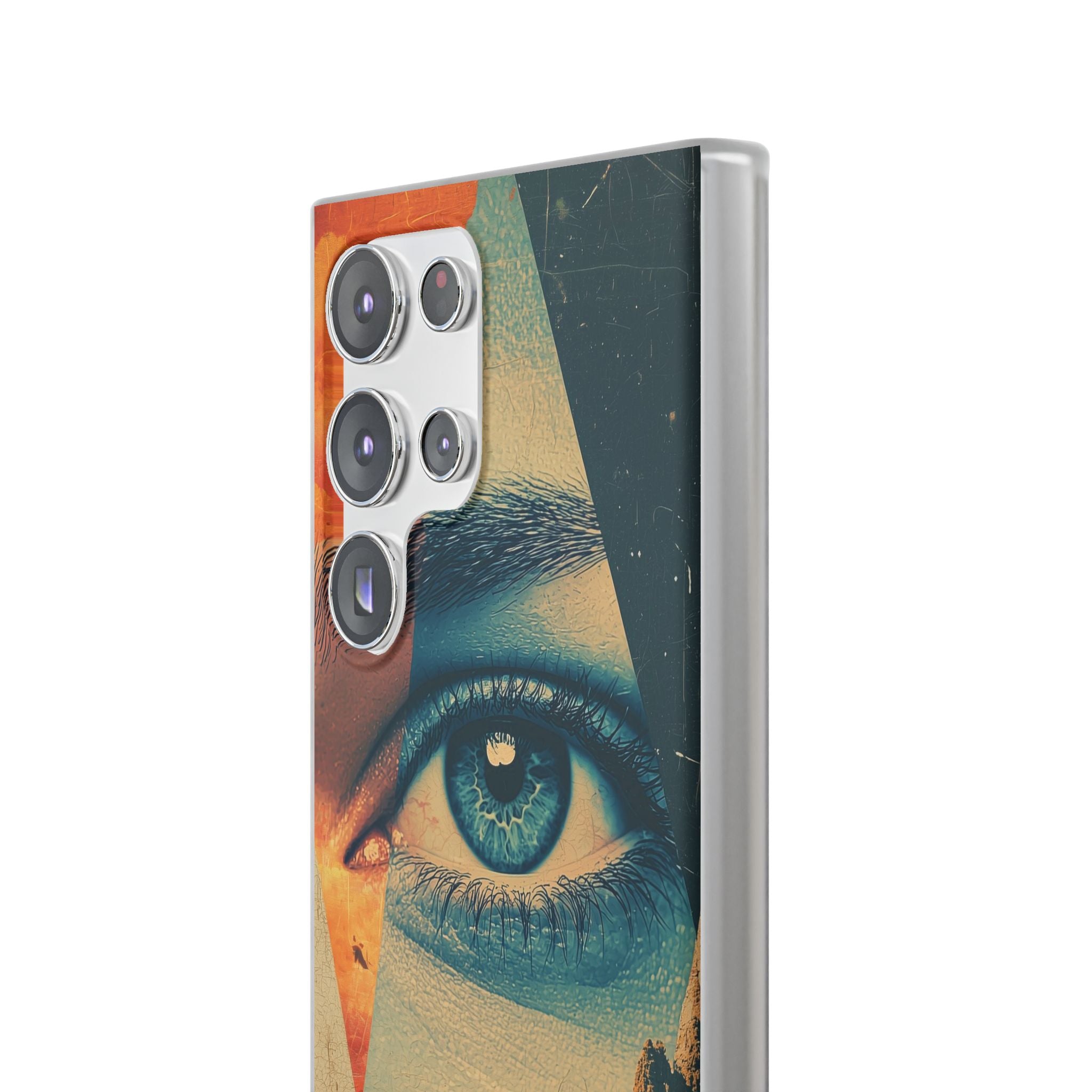 Fragmented Peak Gaze · Coque de téléphone Soft pour Samsung