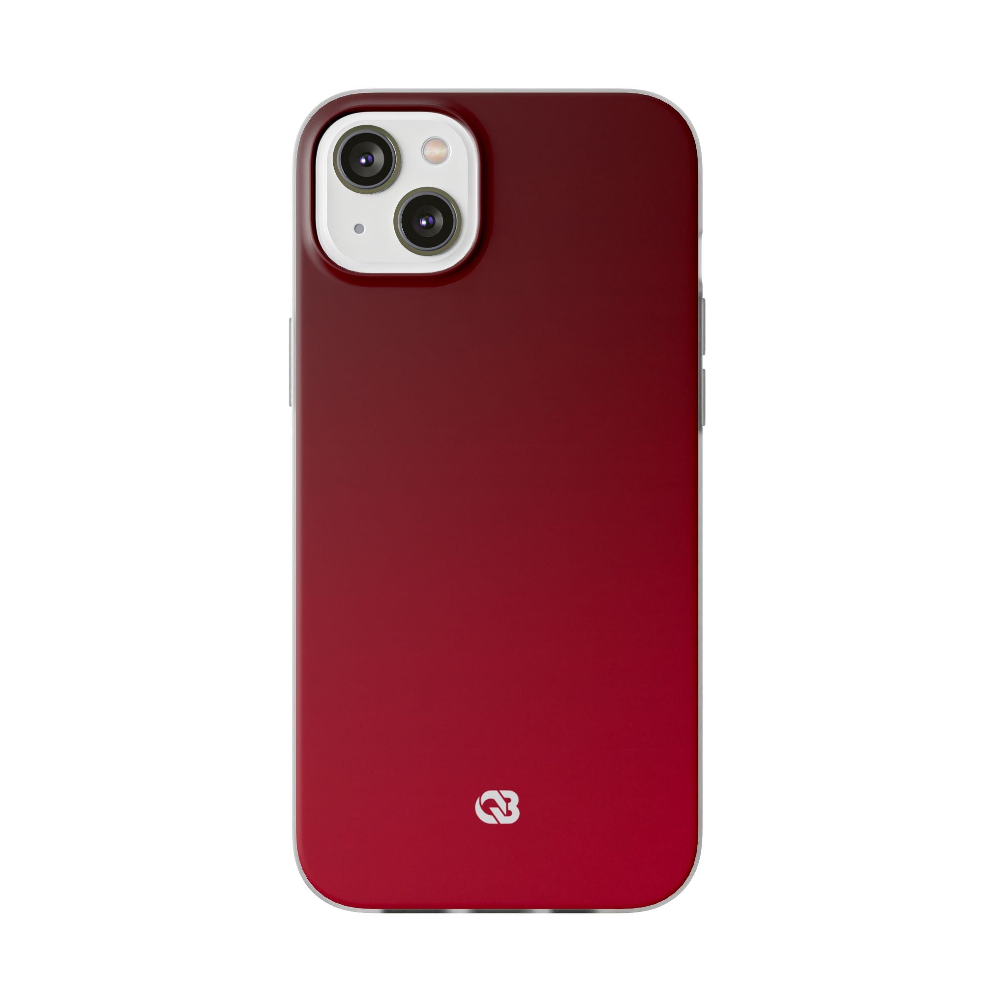 Red Lite Phone Case for iPhone - Crimson Velvet Fade