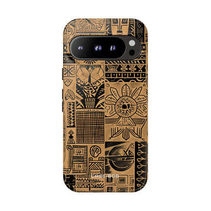 Tribal Faces Google Pixel 9 Pro Case - Tough