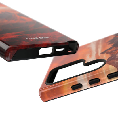 Jagged Glow Samsung S24 Ultra Case - Tough