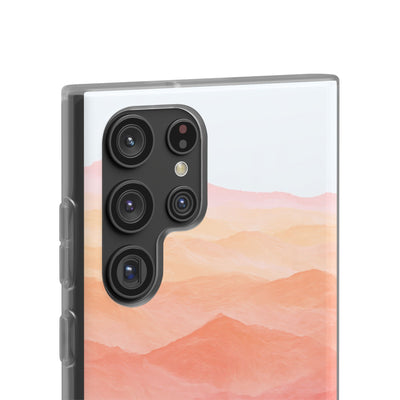 Alpenglow Ridge Vista · Lite Phone Case for Samsung · Orange