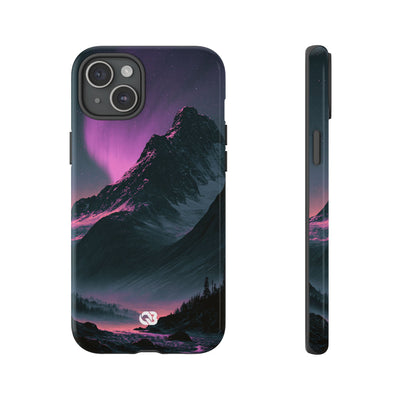 Arctic Aurora Summit · Tough Phone Case for iPhone · Black