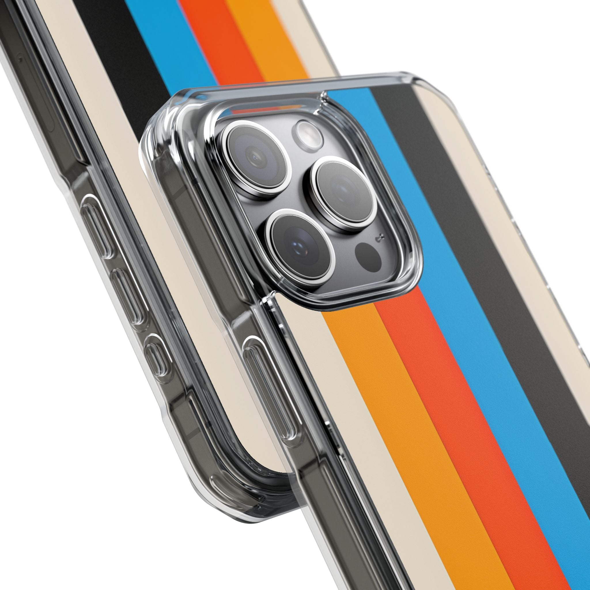 Levendige Streep Harmonie iPhone 15 Pro Max Case - Impact