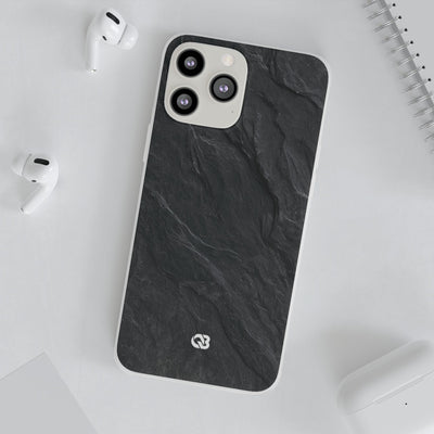 Dark Slate Strata · Lite Phone Case for iPhone ·  Black