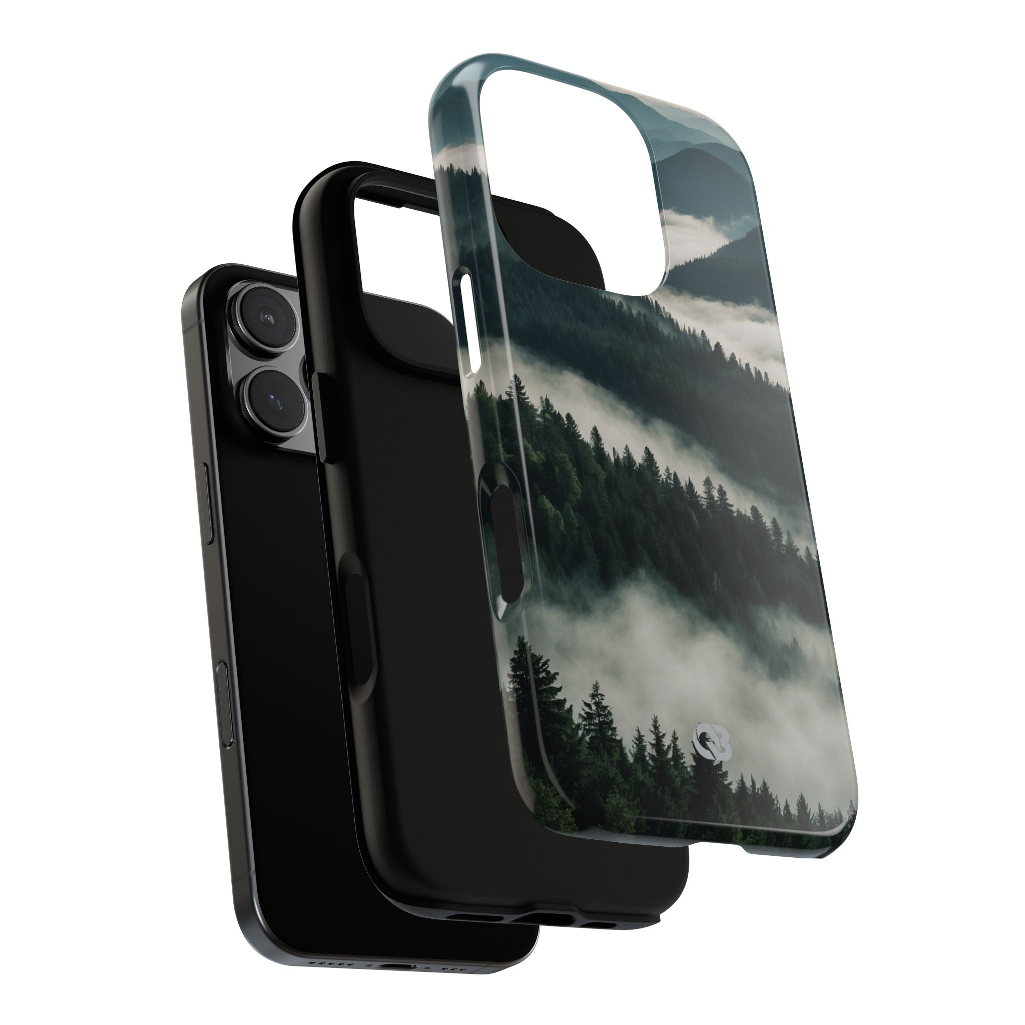 Misty Pine Peaks · Tough Phone Case for iPhone