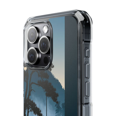 Blue Impact MagSafe Phone Case for iPhone - Kyoto Mist Pine