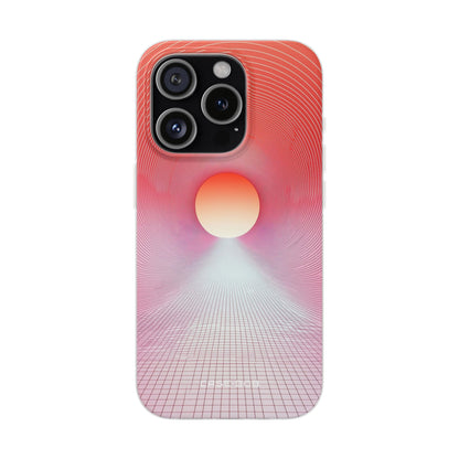 Orange Portal iPhone 15 Pro Case - Soft