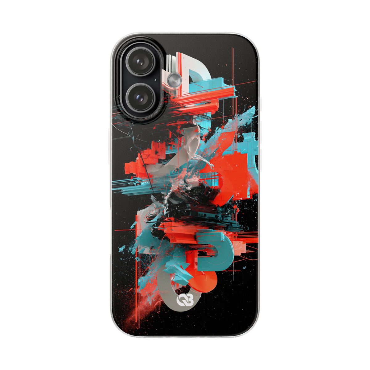 Fragmented Cyber Core · Lite Phone Case for iPhone ·  Black