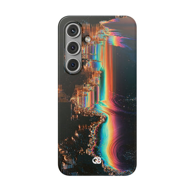 Prismatic Circuit · Lite Phone Case for Samsung · Black