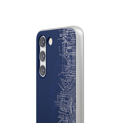 Blue Lite Phone Case for Samsung - Cobalt Circuit Logic