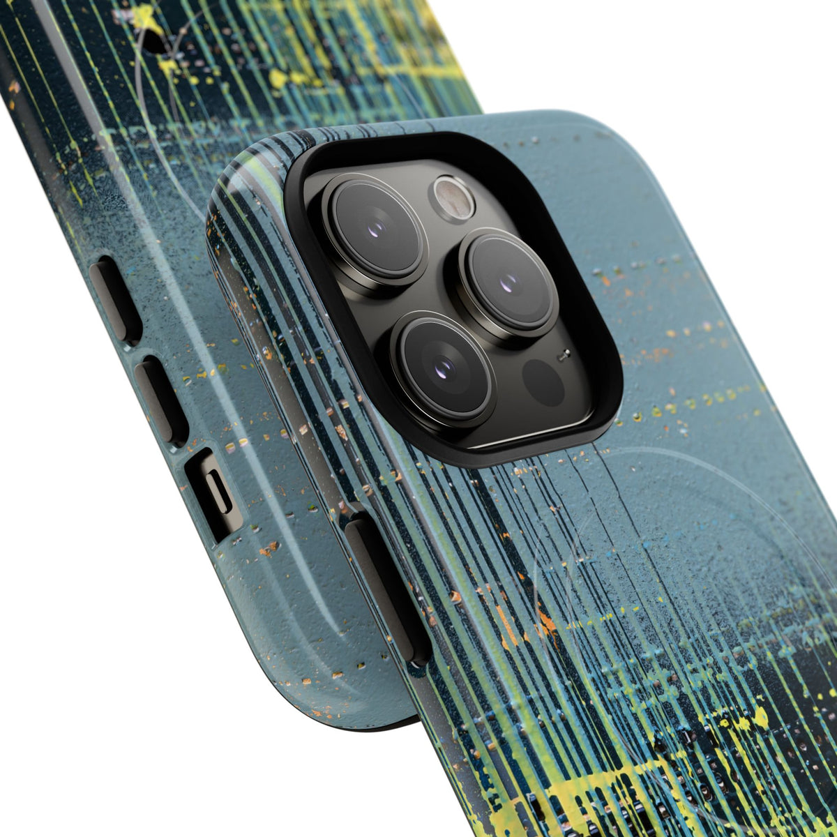 Acid Raster Circuit · Tough 2.0 Magnetic Phone Case for iPhone · Teal