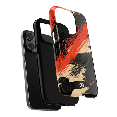 Urban Slash Camo · Tough 2.0 Magnetic Phone Case for iPhone · Black