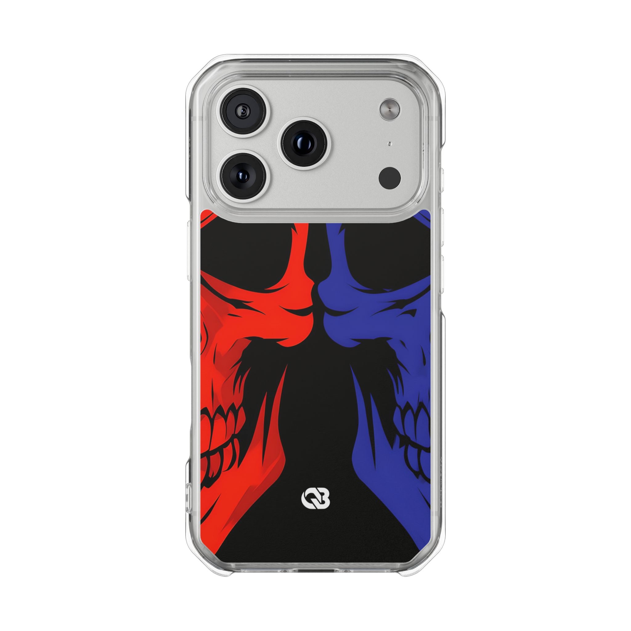 Crimson Cobalt Skulls · Impact Phone Case for iPhone · Magsafe