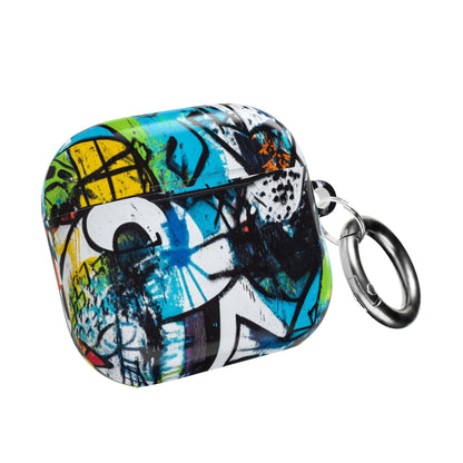 Bold Shapes Blauw - AirPods Case
