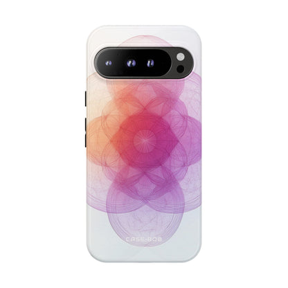 Florale Strahlkraft Google Pixel 9 Pro XL Case - Tough