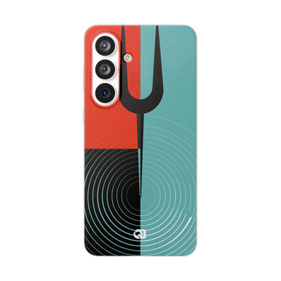 Teal Lite Phone Case for Samsung - Sonic Static Split