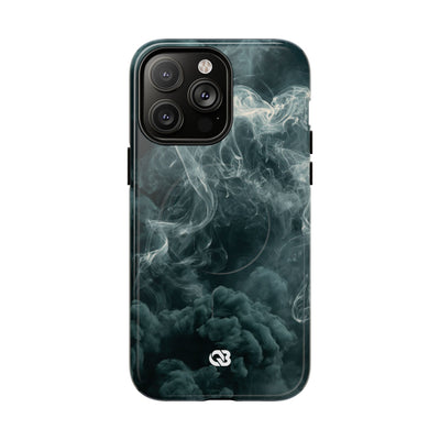 Luminescent Vapor Drift · Tough 2.0 Magnetic Phone Case for iPhone · Teal