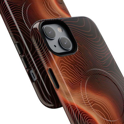 Caldera Ridge · Tough 2.0 Magnetic Phone Case for iPhone · Orange