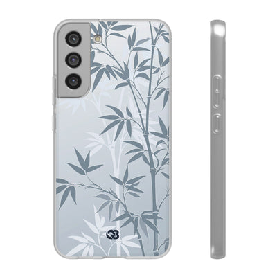 Misty Bamboo Grove · Lite Phone Case for Samsung · Blue