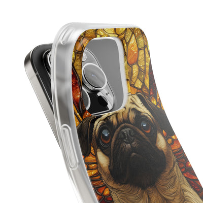 Amber Pug Divinity · Soft Case for iPhone