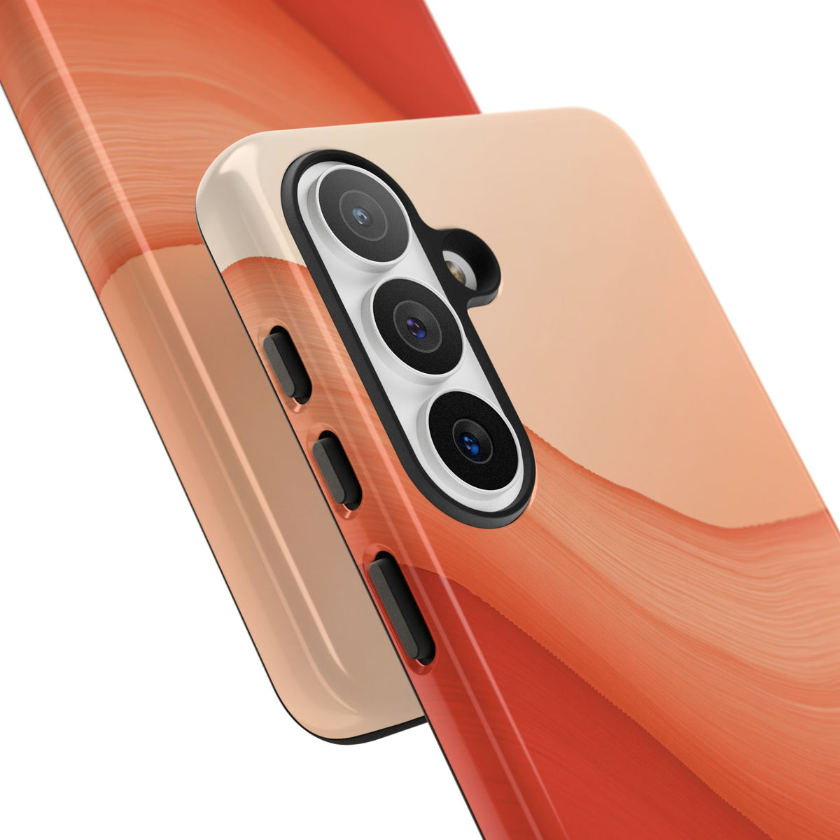 Terracotta Flow · Tough Phone Case for Samsung · Orange