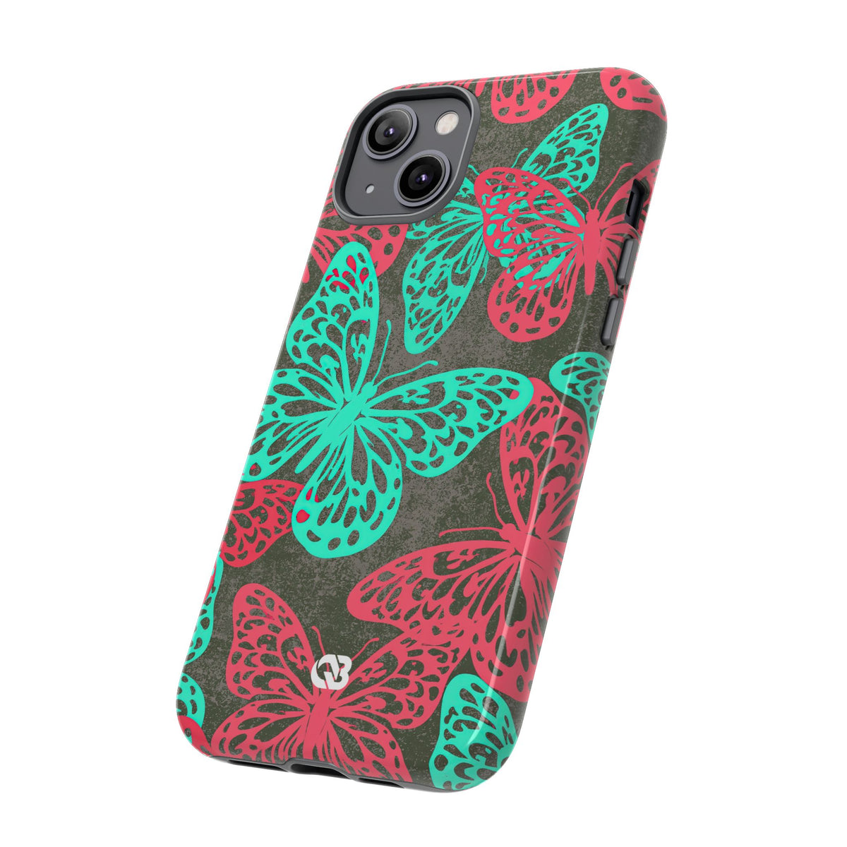 Electric Papillon · Tough Phone Case for iPhone · Pink