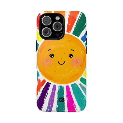 Vibrant Solar Smile · Tough+ Phone Case for iPhone · Magsafe
