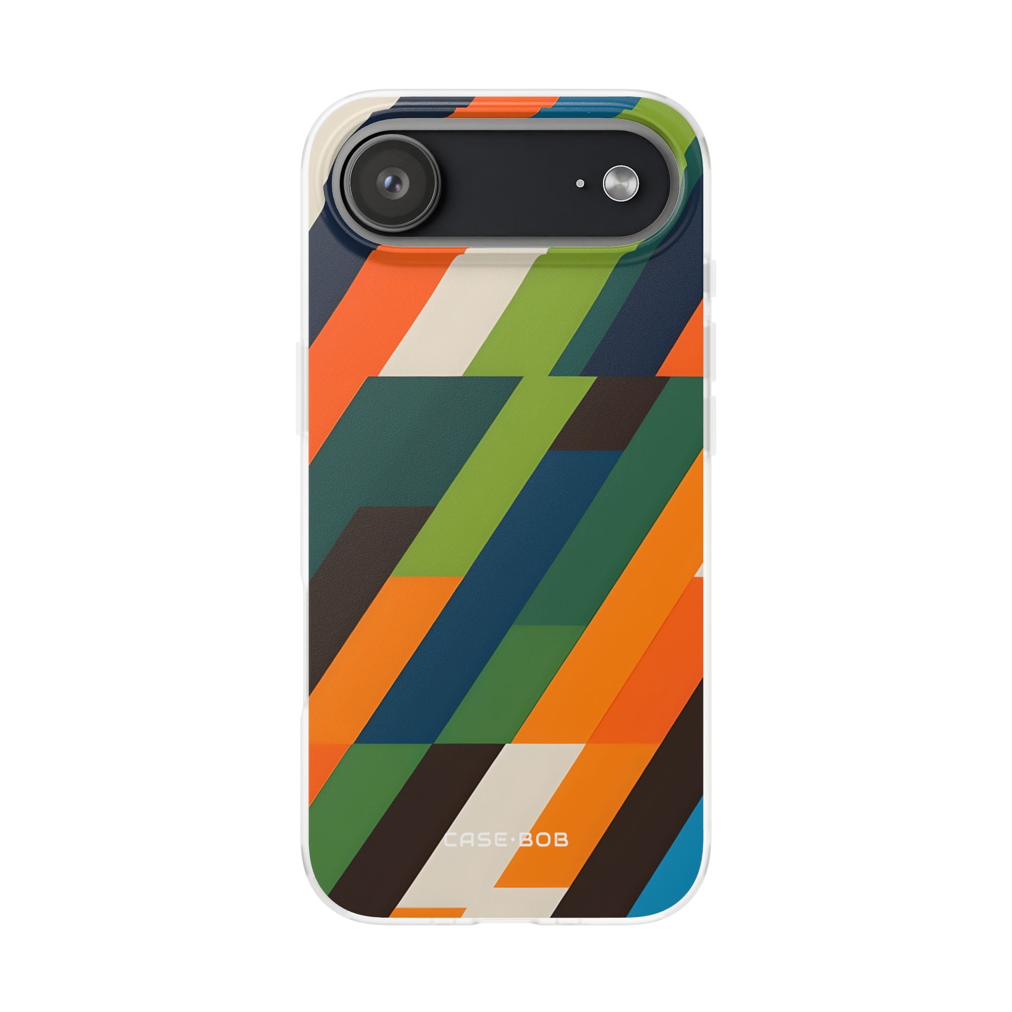 Diagonal Blaze iPhone 17 Air Case - Soft - CASE•BOB