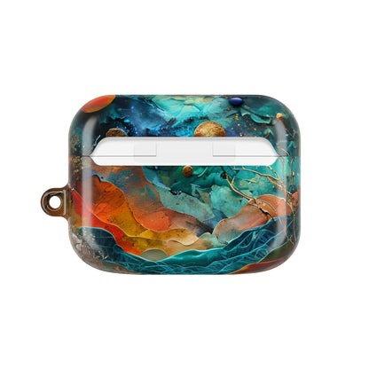 Solar Orbit Orange - AirPods Case