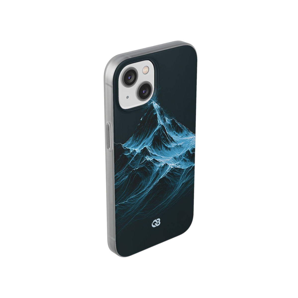 Nordic Frost Peak · Lite Phone Case for iPhone ·  Blue