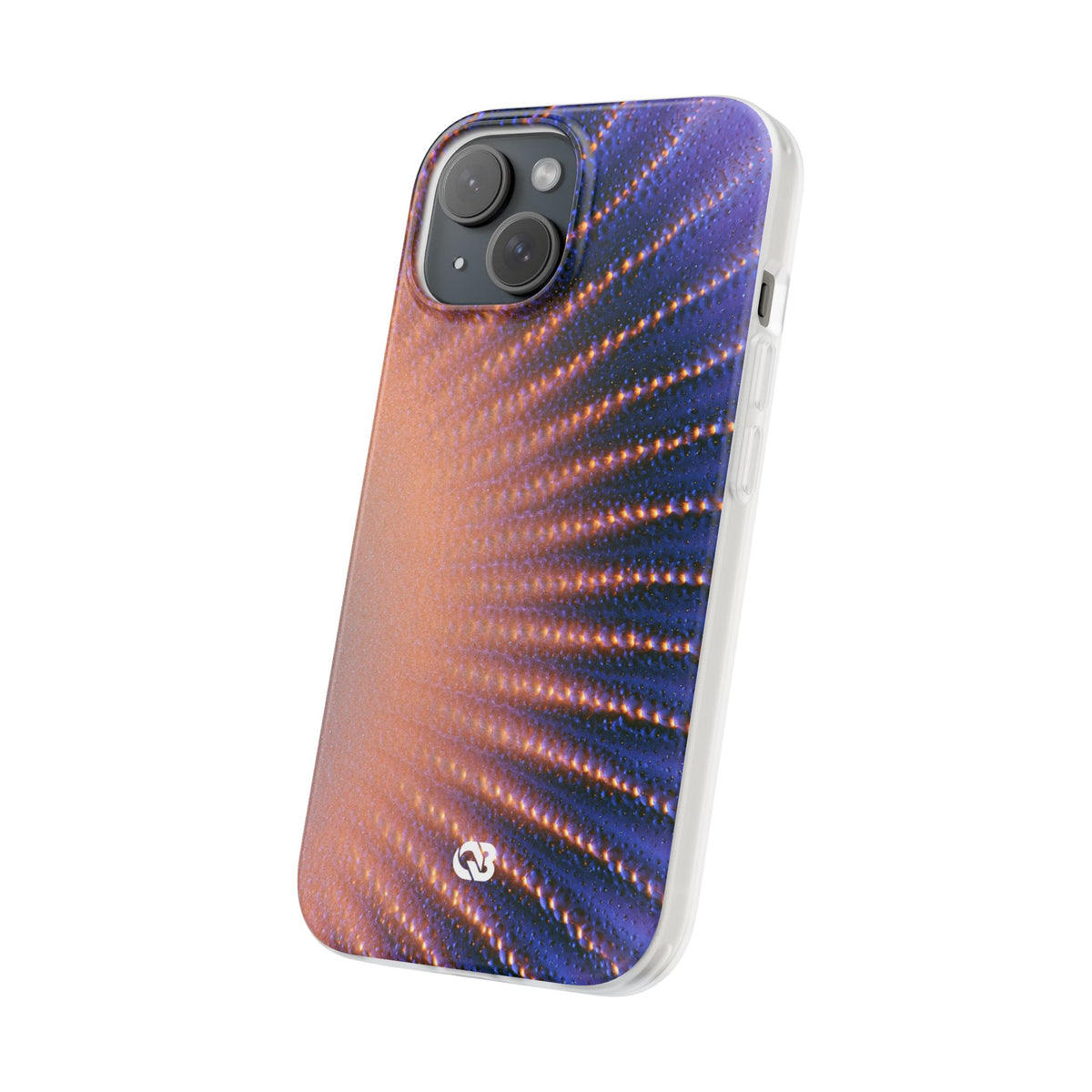 Luminous Aura Burst · Lite Phone Case for iPhone ·  Blue
