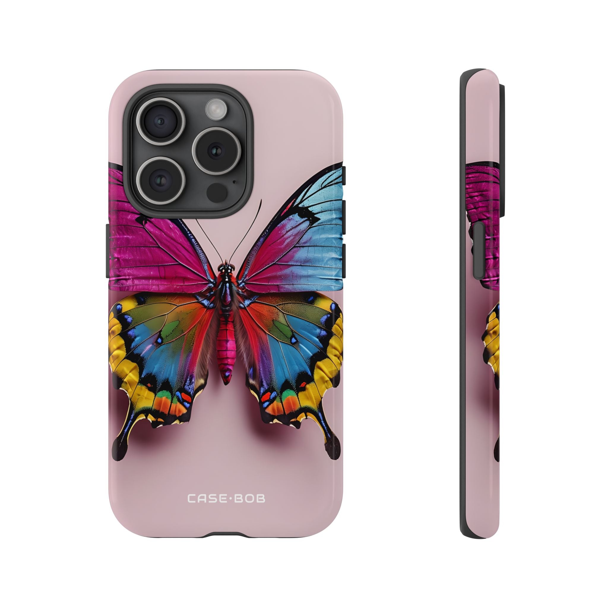 Vivid Butterfly iPhone 15 Pro Case - Tough