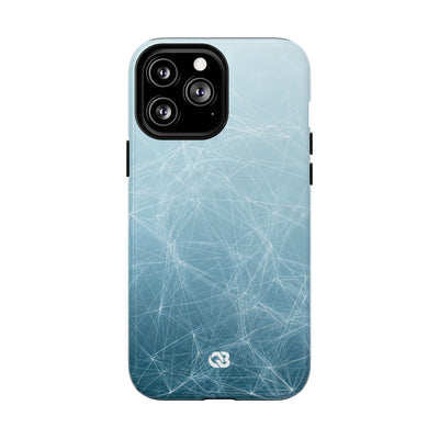 Linear Lattice · Tough 2.0 Magnetic Phone Case for iPhone · Blue