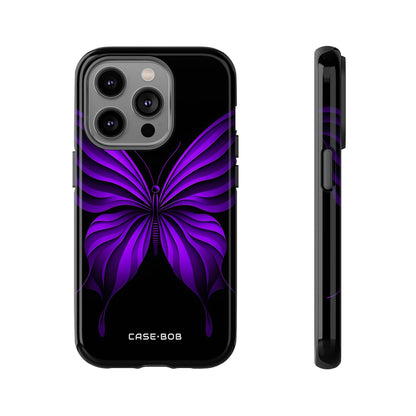 Violet Monarch iPhone 14 Pro Case - Tough