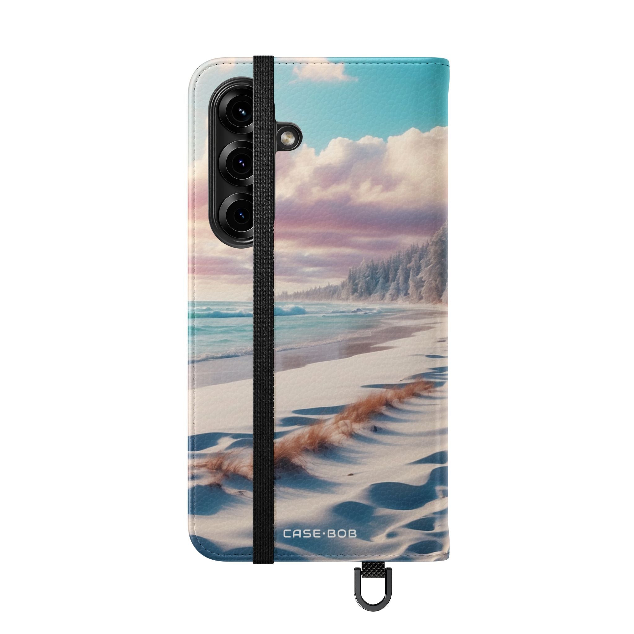 Snowy Footprints - Samsung S25 Case - Lompakko