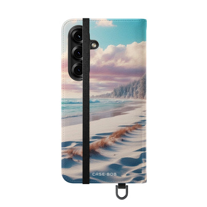Snowy Footprints - Samsung S25 Case - Lompakko