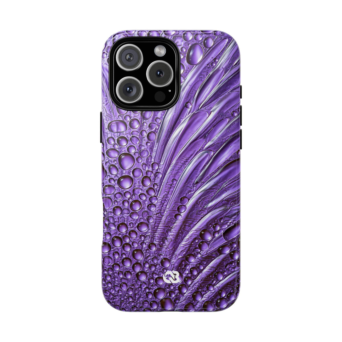 Violet Liquid Gel · Tough Phone Case for iPhone · Purple