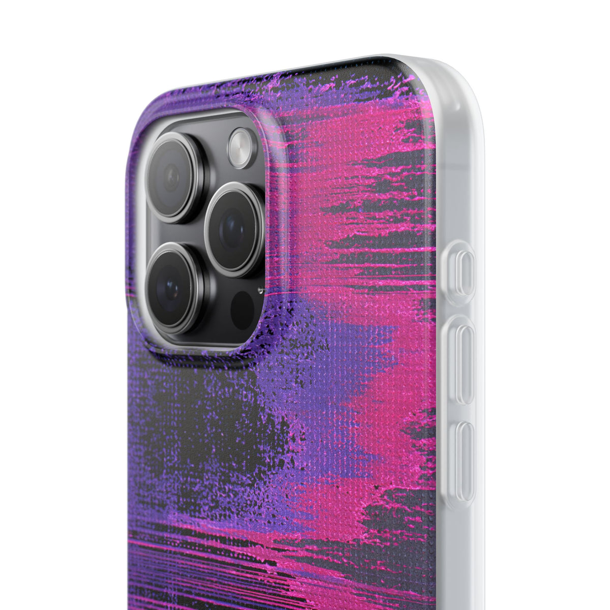 Neon Signal Shift · Lite Phone Case for iPhone ·  Purple