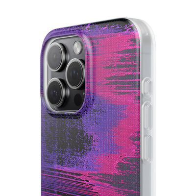 Neon Signal Shift · Lite Phone Case for iPhone ·  Purple