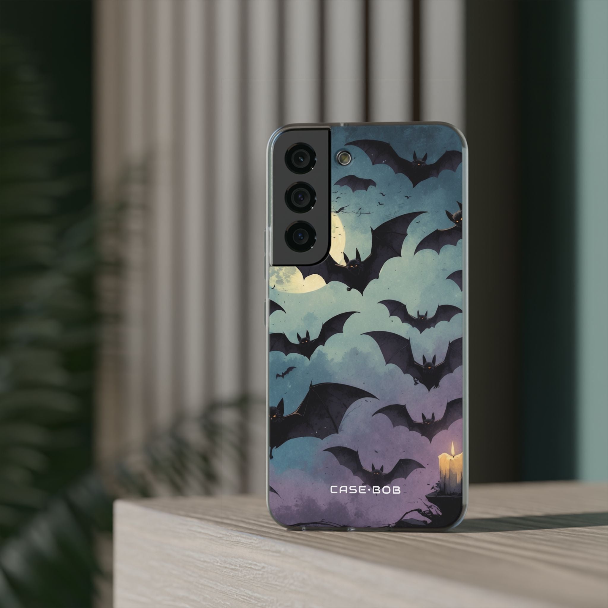 Glowing Bat Swarm Samsung S22 - Soft