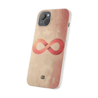 Terracotta Infinity Stroke · Soft Handyhülle für iPhone