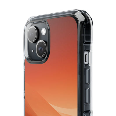 Orange Impact MagSafe Phone Case for iPhone - Crimson Dune Gradient