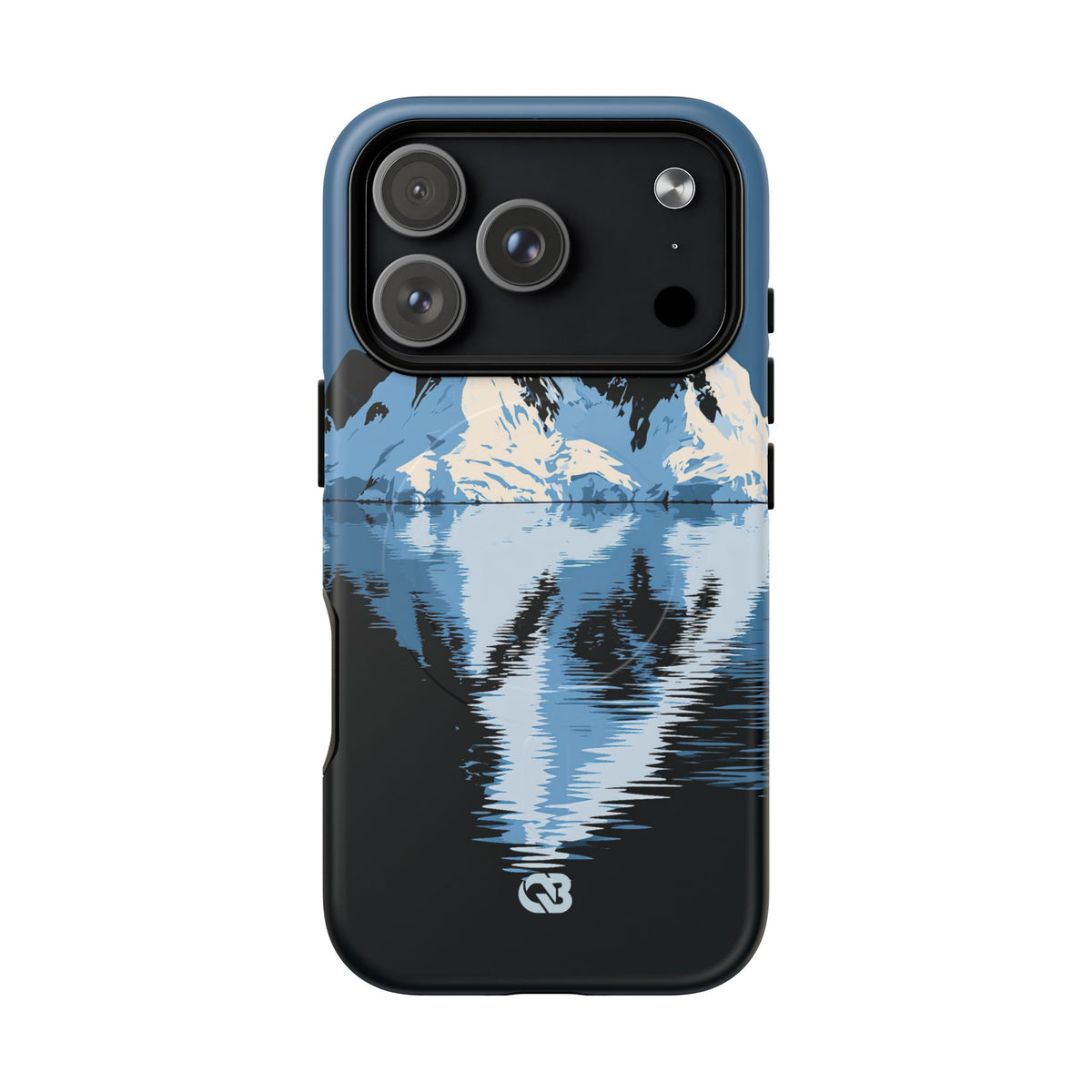 Blue Tough 2.0 Magnetic Phone Case for iPhone - Arctic Summit Mirror